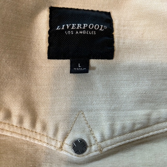 LIVERPOOL LOS ANGELES DENIM JACKET - SIZE LARGE - Picture 6 of 6